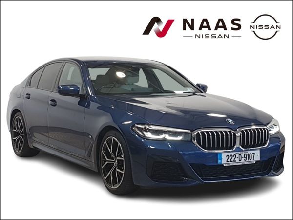 BMW 5-Series Saloon, Diesel, 2022, Blue