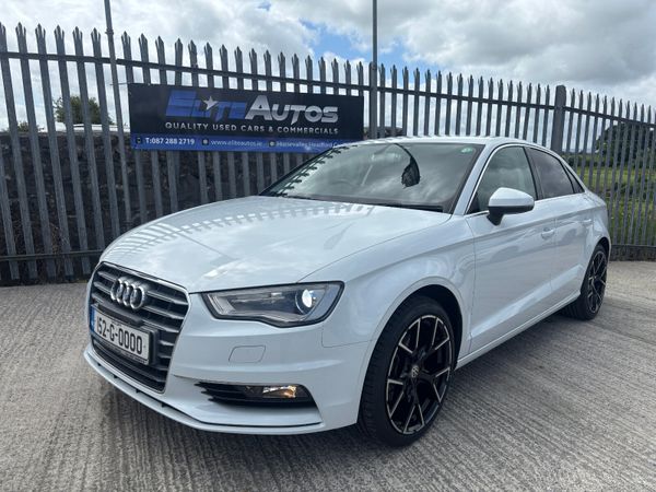 Audi A3 Saloon, Petrol, 2015, White