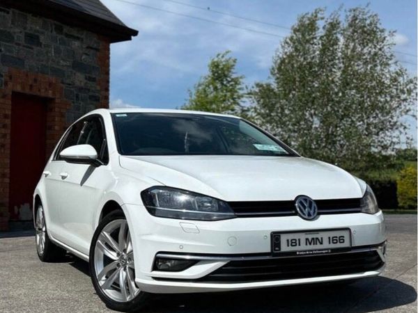 Volkswagen Golf Estate, Diesel, 2018, White