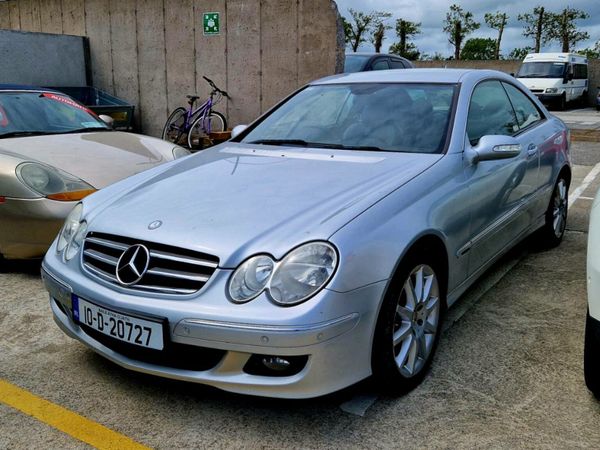 Mercedes-Benz CLK Coupe, Petrol, 2010, Silver