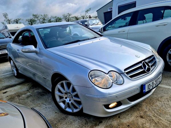 Mercedes-Benz CLK Coupe, Petrol, 2010, Silver