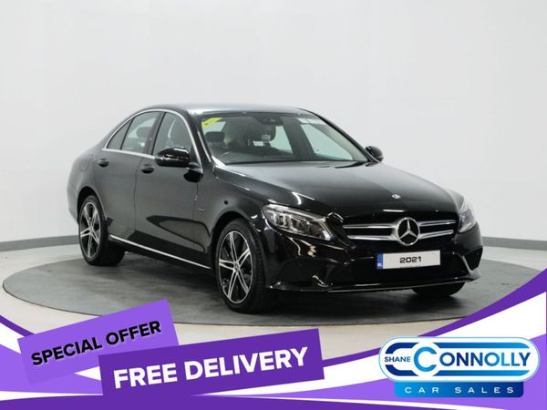 Mercedes-Benz 300 Saloon, Diesel Hybrid, 2021, Black