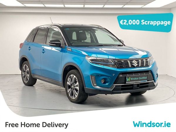 Suzuki Vitara SUV, Petrol Hybrid, 2022, Blue