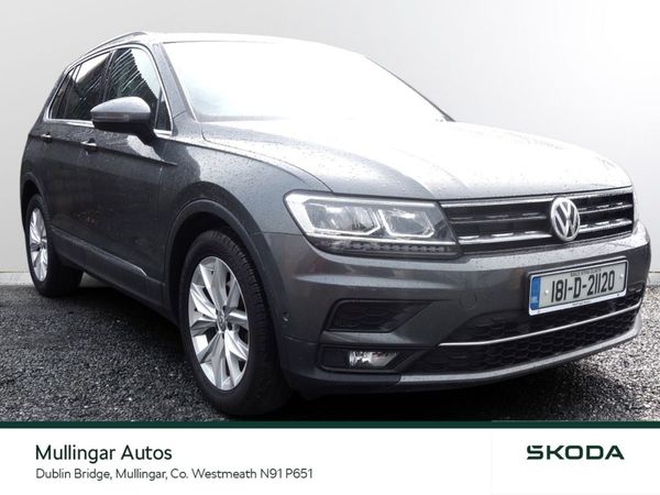 Volkswagen Tiguan SUV, Diesel, 2018, Grey