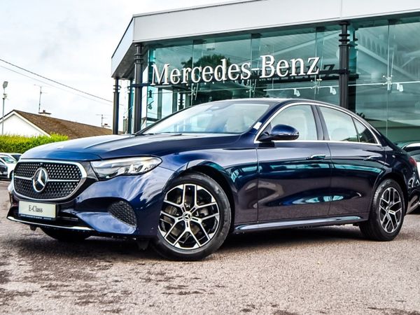 Mercedes-Benz E-Class Saloon, Diesel Hybrid, 2025, Blue