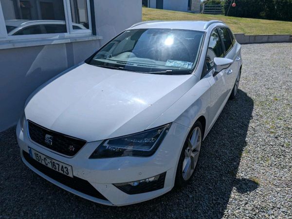 SEAT Leon Estate, Diesel, 2015, White