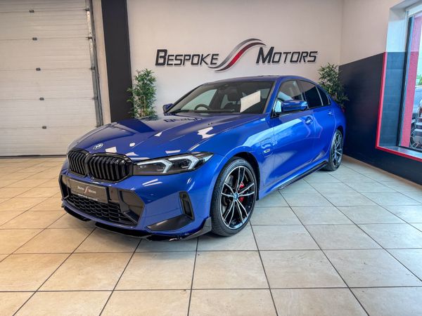 BMW 3-Series Saloon, Petrol Hybrid, 2023, Blue