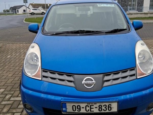 Nissan Note MPV, Petrol, 2009, Blue