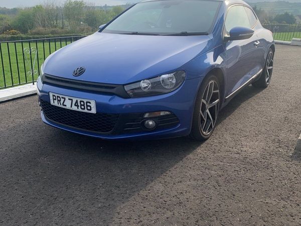 Volkswagen Scirocco Coupe, Diesel, 2009, Blue