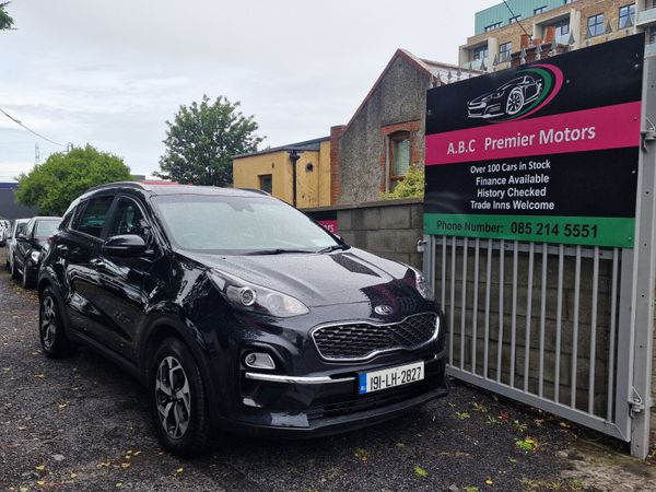 Kia Sportage SUV, Diesel, 2019, Black