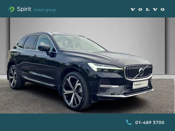 Volvo XC60 SUV, Petrol Plug-in Hybrid, 2024, Black