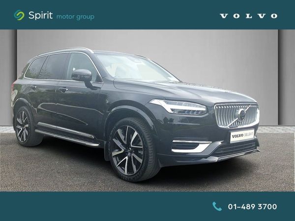 Volvo XC90 SUV, Petrol Plug-in Hybrid, 2022, Black