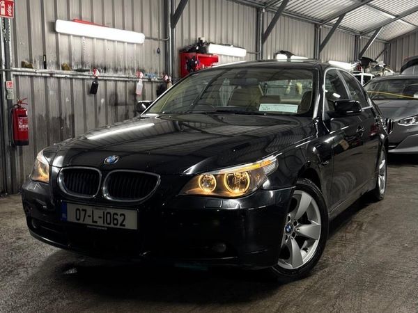 BMW 5-Series Saloon, Diesel, 2007, Black