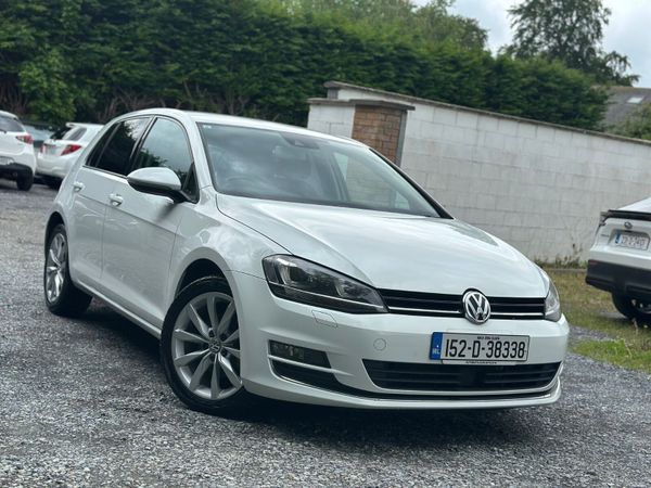 Volkswagen Golf Hatchback, Petrol, 2015, White
