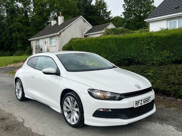 Volkswagen Scirocco Coupe, Petrol, 2012, White