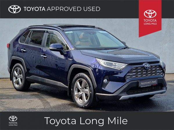 Toyota RAV4 SUV, Petrol Hybrid, 2022, Blue
