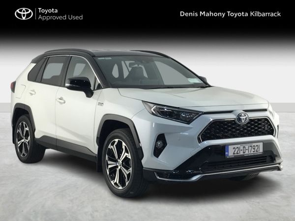 Toyota RAV4 Estate, Petrol Plug-in Hybrid, 2022, White