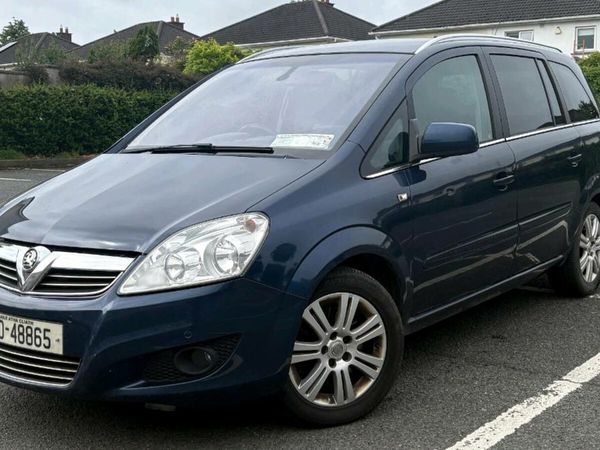 Vauxhall Zafira MPV, Diesel, 2011, Blue