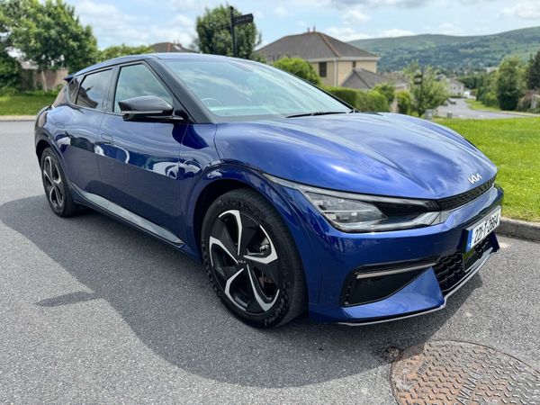 Kia EV6 Hatchback, Electric, 2022, Blue