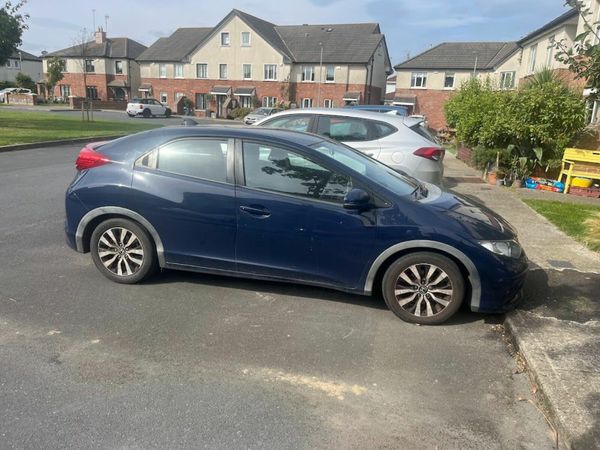 Honda Civic Hatchback, Diesel, 2013, Blue