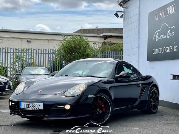 Porsche Cayman Coupe, Petrol, 2011, Black