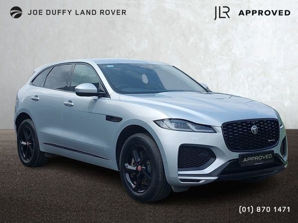 Jaguar F-Pace SUV, Petrol Plug-in Hybrid, 2021, Silver