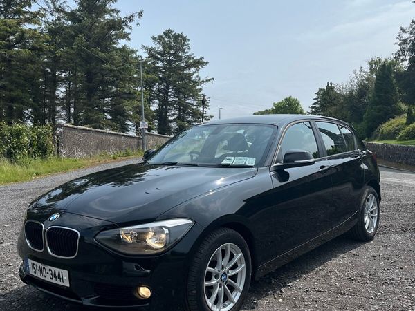 BMW 1-Series Hatchback, Diesel, 2015, Black