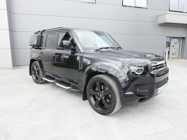 Land Rover Defender SUV, Diesel Hybrid, 2023, Black
