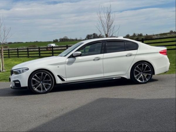 BMW 5-Series Saloon, Diesel, 2017, White