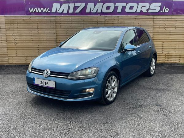 Volkswagen Golf Hatchback, Petrol, 2016, Blue