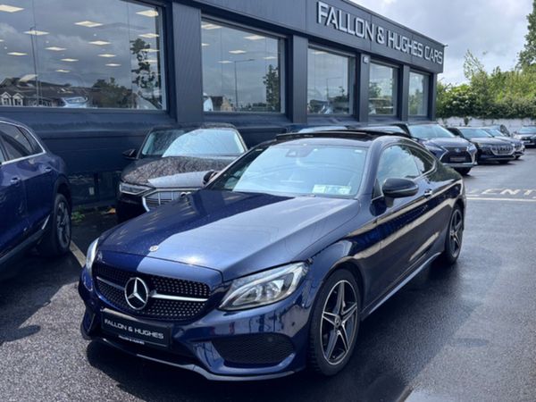 Mercedes-Benz C-Class Coupe, Diesel, 2018, Blue