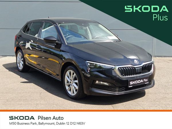 Skoda Scala Hatchback, Petrol, 2022, Black