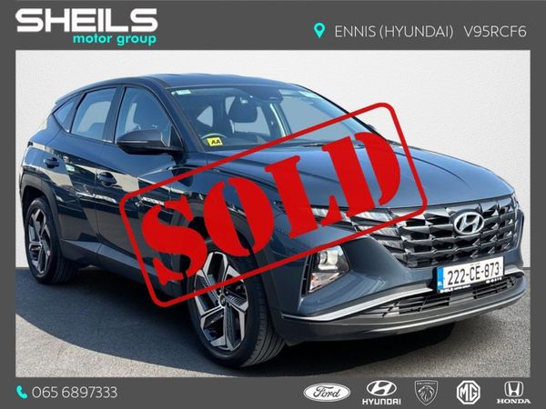 Hyundai Tucson SUV, Petrol Plug-in Hybrid, 2022, Blue