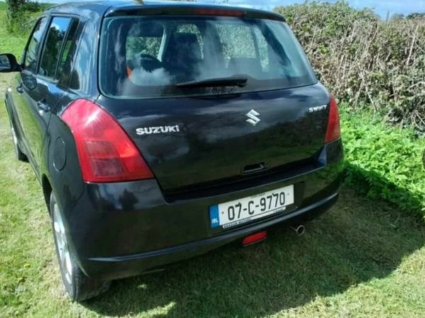 Suzuki Swift Hatchback, Petrol, 2007, Black