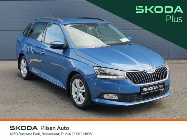 Skoda Fabia Estate, Petrol, 2021, Blue