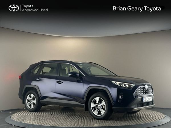 Toyota RAV4 SUV, Petrol Hybrid, 2023, Blue