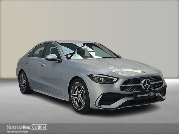 Mercedes-Benz C-Class Saloon, Diesel Hybrid, 2022, Grey