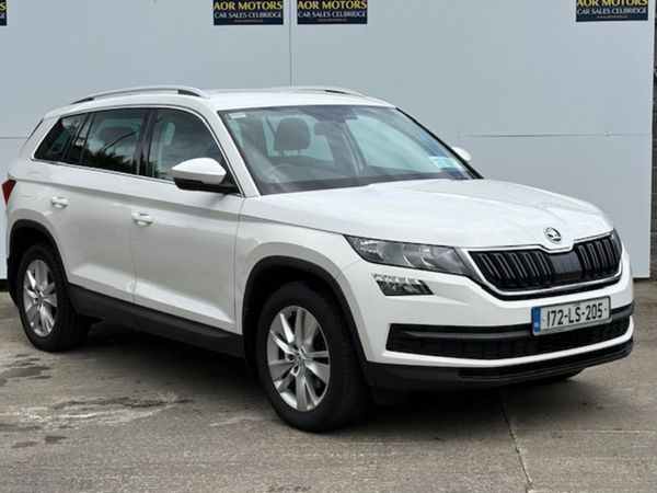 Skoda Kodiaq SUV, Petrol, 2017, White