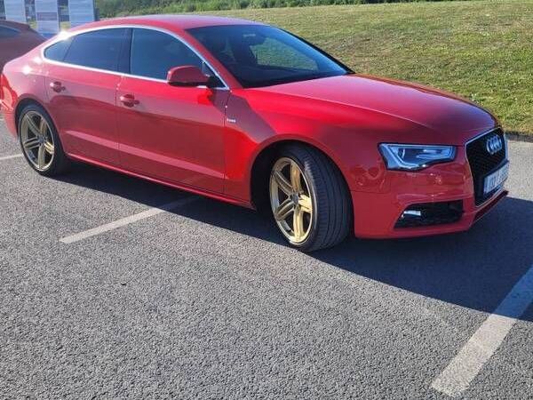 Audi A5 Hatchback, Diesel, 2013, Red