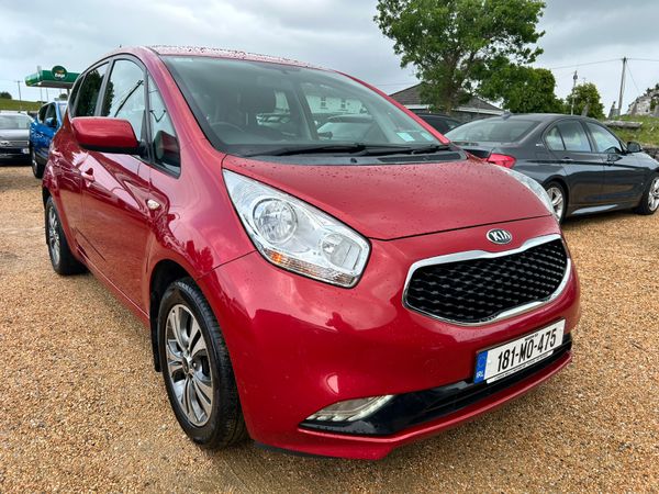 Kia Venga MPV, Diesel, 2018, Red