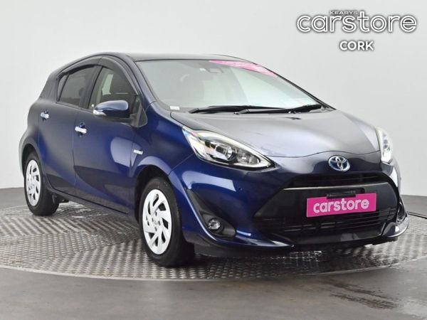 Toyota Aqua Hatchback, Petrol Hybrid, 2019, Blue