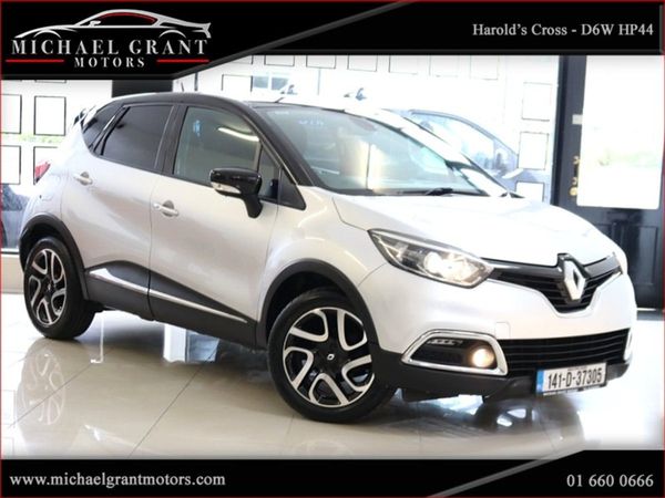 Renault Captur Crossover, Petrol, 2014, Silver