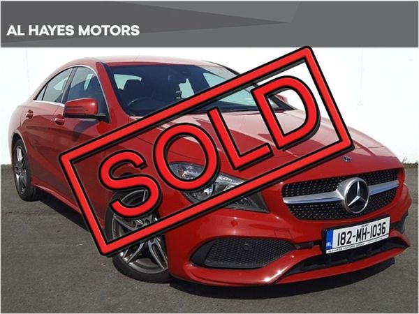 Mercedes-Benz CLA Saloon, Diesel, 2018, Red