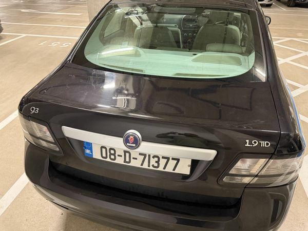 Saab 9-3 Saloon, Diesel, 2008, Black