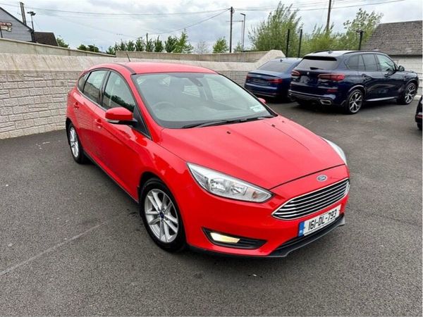 Ford Focus Hatchback, Diesel, 2016, Red