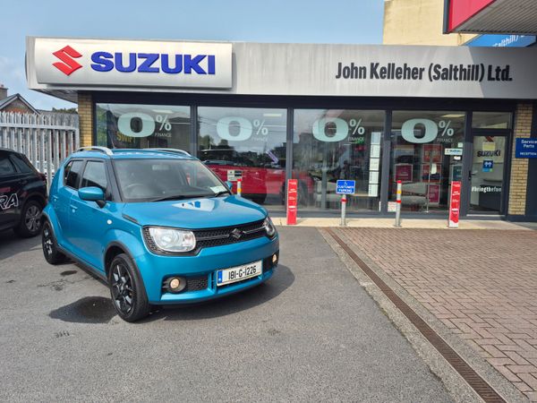 Suzuki Ignis Hatchback, Petrol, 2018, Blue