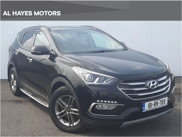 Hyundai Santa Fe SUV, Diesel, 2018, Black