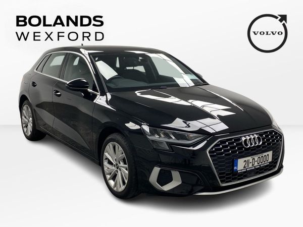 Audi A3 Hatchback, Petrol Hybrid, 2021, Black