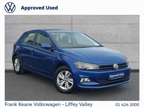 Volkswagen Polo Hatchback, Petrol, 2020, Blue