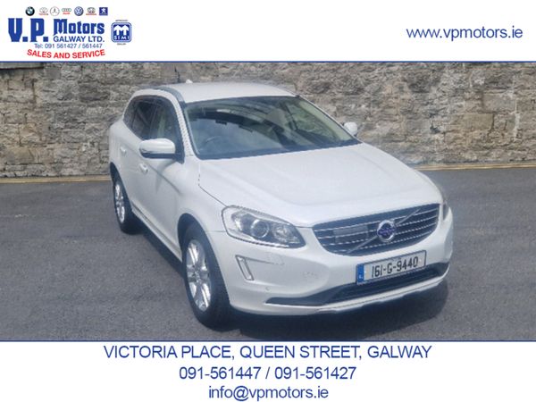 Volvo XC60 SUV, Diesel, 2016, White
